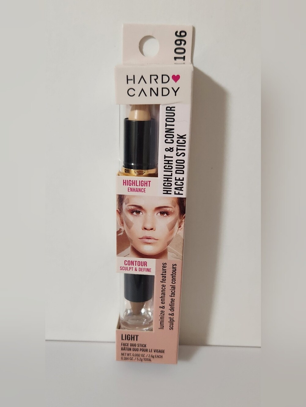 #1096 Light Hard Candy Look Pro! Highlight & Contour Duo